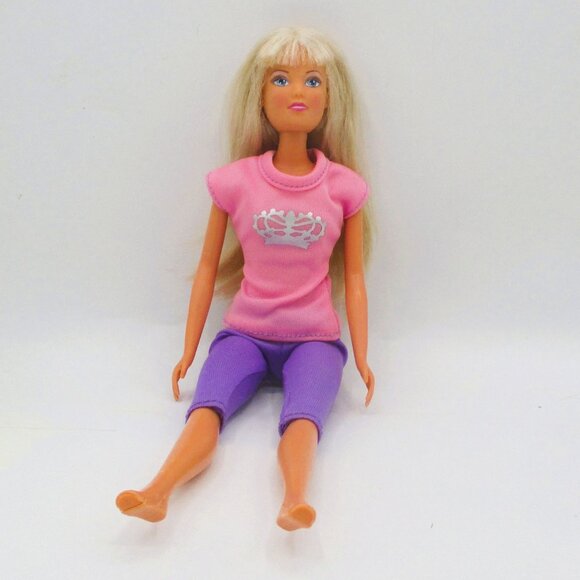 Vtg 90s Steffi Love Fashion Doll Poseable SHZ By Simba Original Outfit - Picture 4 of 5